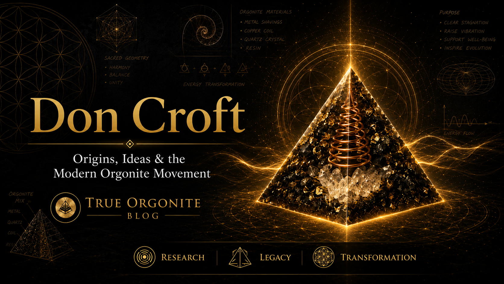Don Croft and the Modern Orgonite Movement