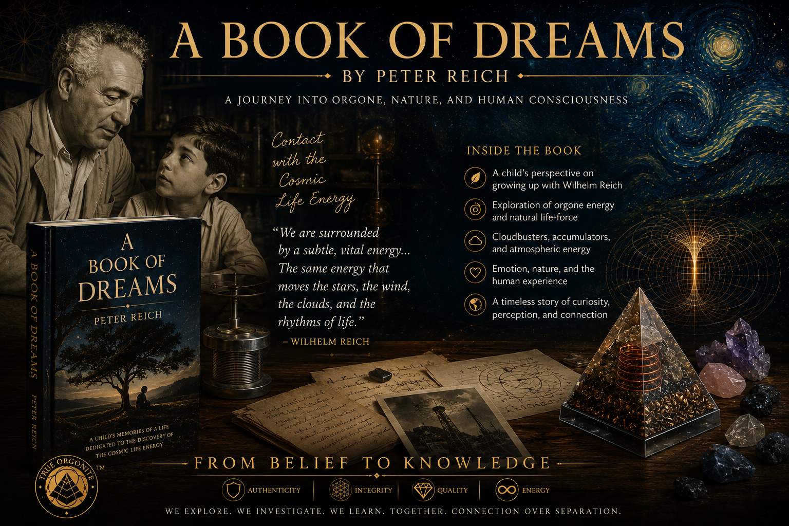 A Book of Dreams — Peter Reich & The Search for Invisible Energy