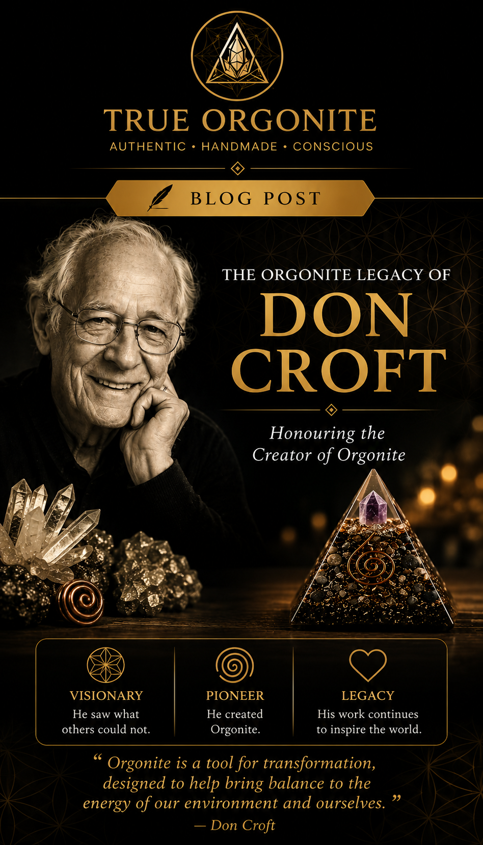 Don Croft and the Modern Orgonite Movement