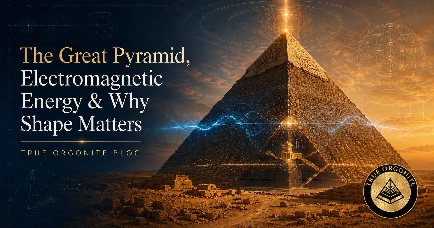 The Great Pyramid, Electromagnetic Energy, and Why Shape Matters
