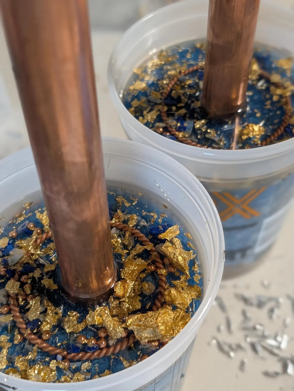 Mini Cloud Buster Tower — handmade orgonite — True Orgonite