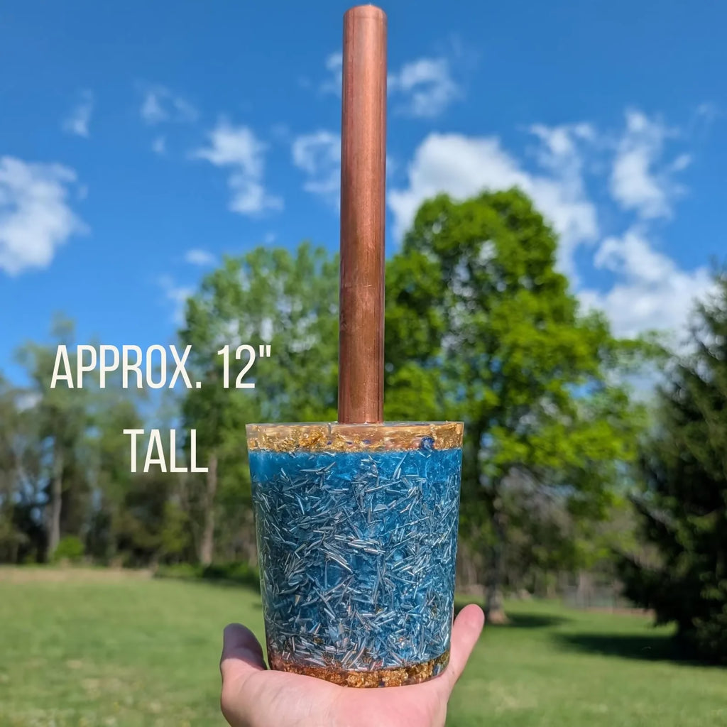Mini Cloud Buster Tower — handmade orgonite — True Orgonite