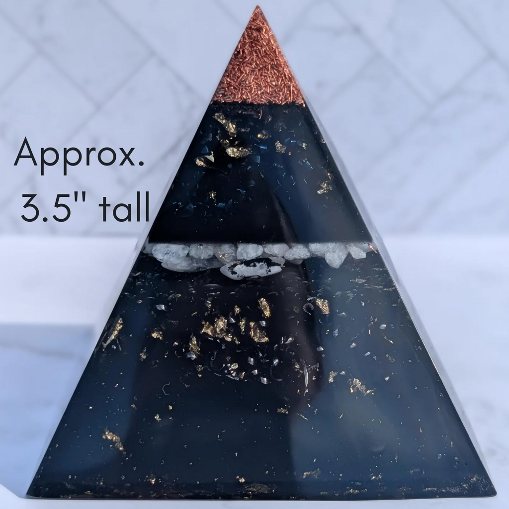Handmade Resin . Metal. Shungite. Quartz (23)