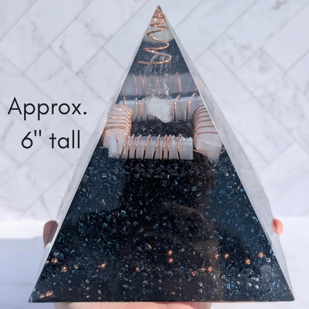 Handmade Resin . Metal. Shungite. Quartz (22)