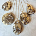 Mother of Pearl Orgonite Necklace
