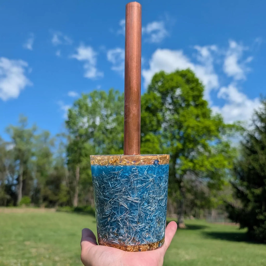 Mini Cloud Buster Tower — handmade orgonite — True Orgonite