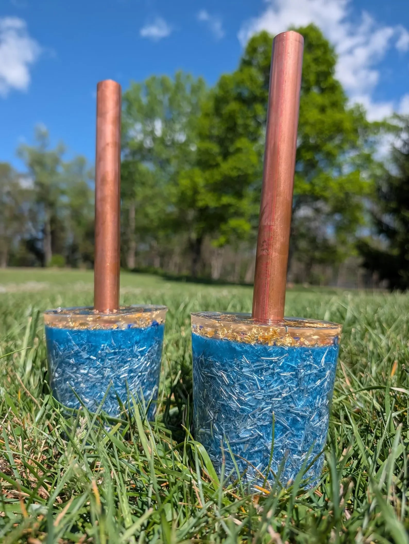 Mini Cloud Buster Tower — handmade orgonite — True Orgonite