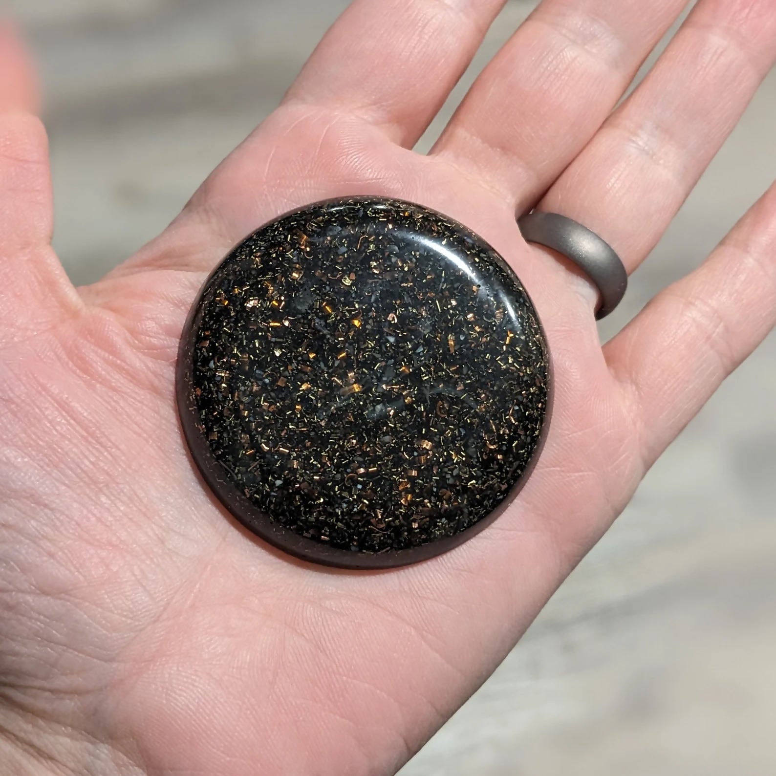 Orgonite Phone Protection Disc — EMF protection — True Orgonite