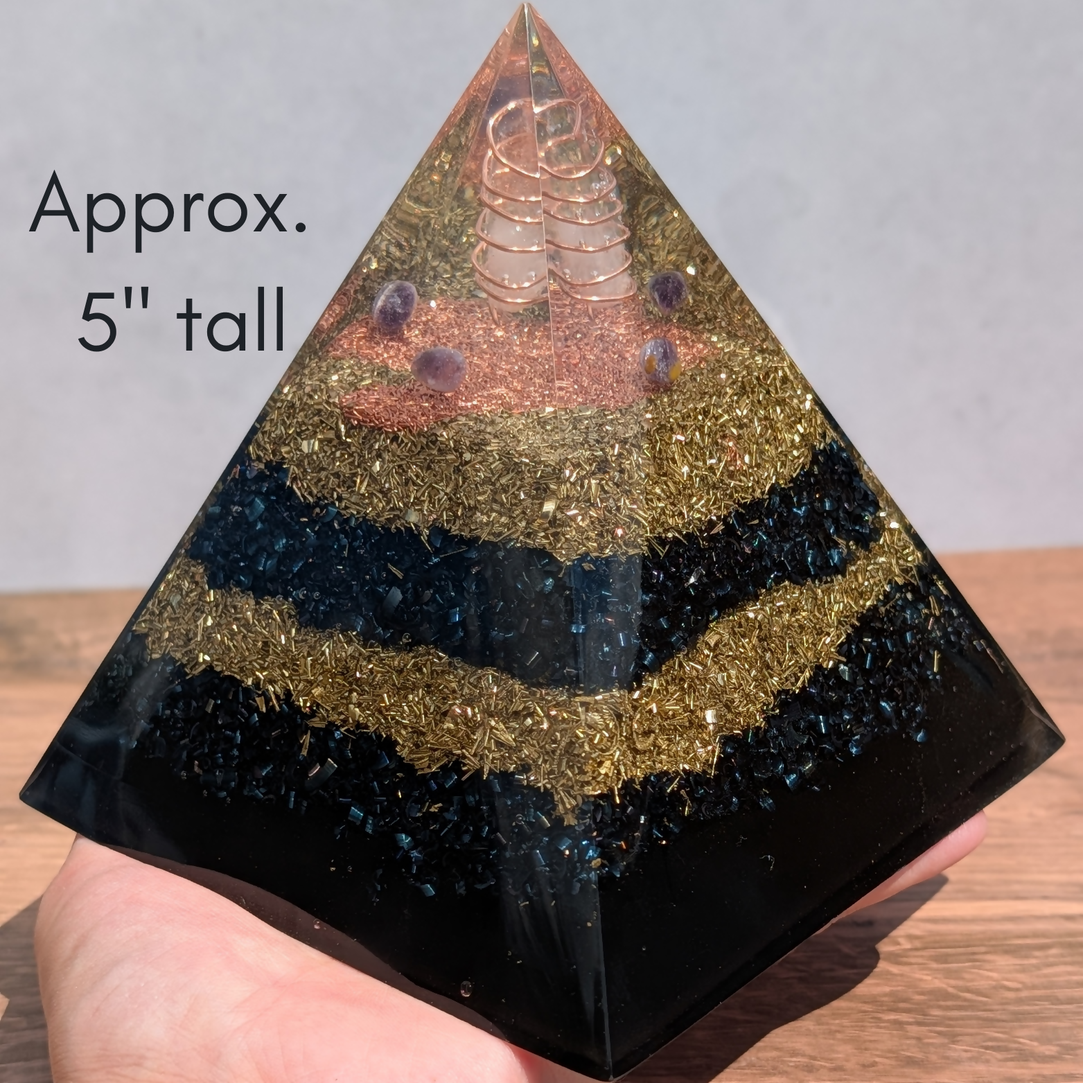 Handmade Resin . Metal. Shungite. Quartz (21)